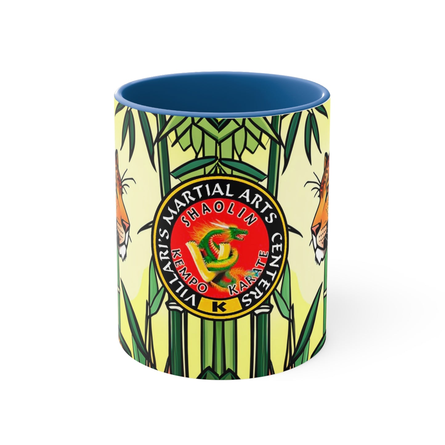 Leopard in Bamboo Forest Accent Coffee Mug, 11oz
