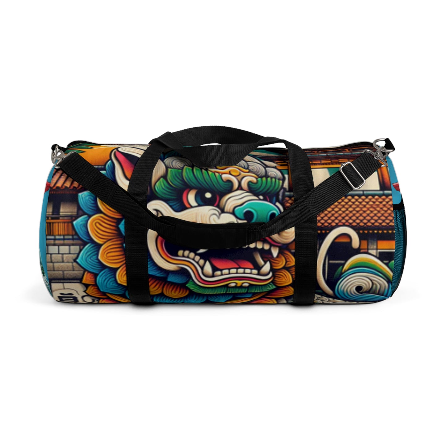 Colorful Shisha Duffel Bag | Gym Travel Bag, Weekender Tote, Unique Gift, Stylish Luggage, Carry-On Bag