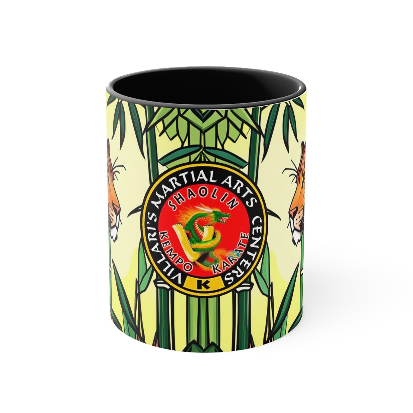 Leopard in Bamboo Forest Accent Coffee Mug, 11oz