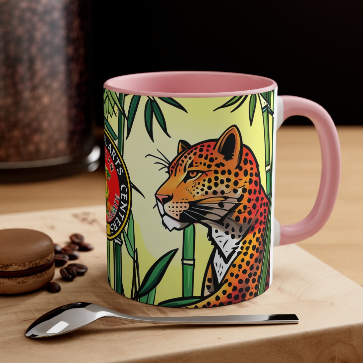 Leopard in Bamboo Forest Accent Coffee Mug, 11oz