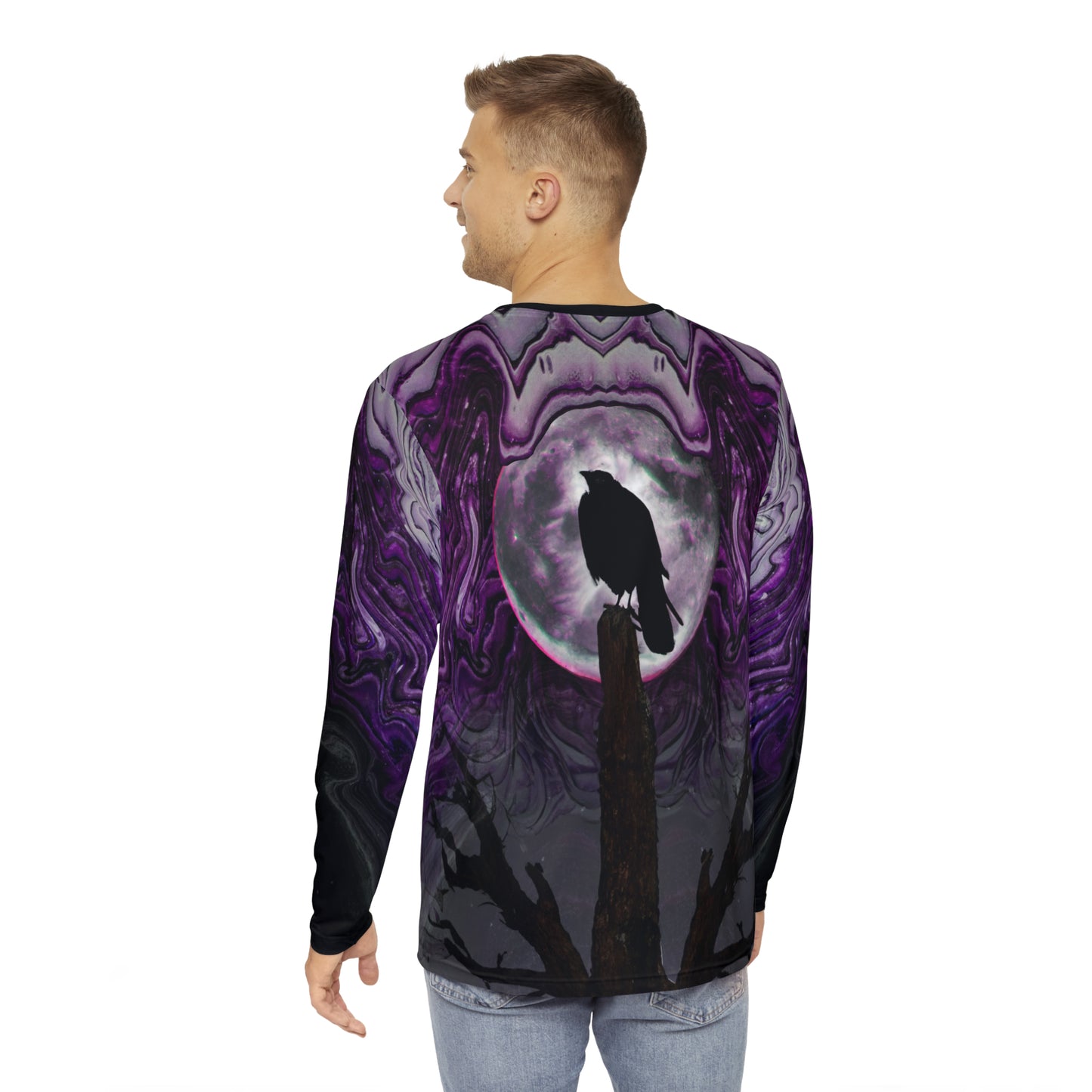 Nevermore Long Sleeve Shirt (AOP)