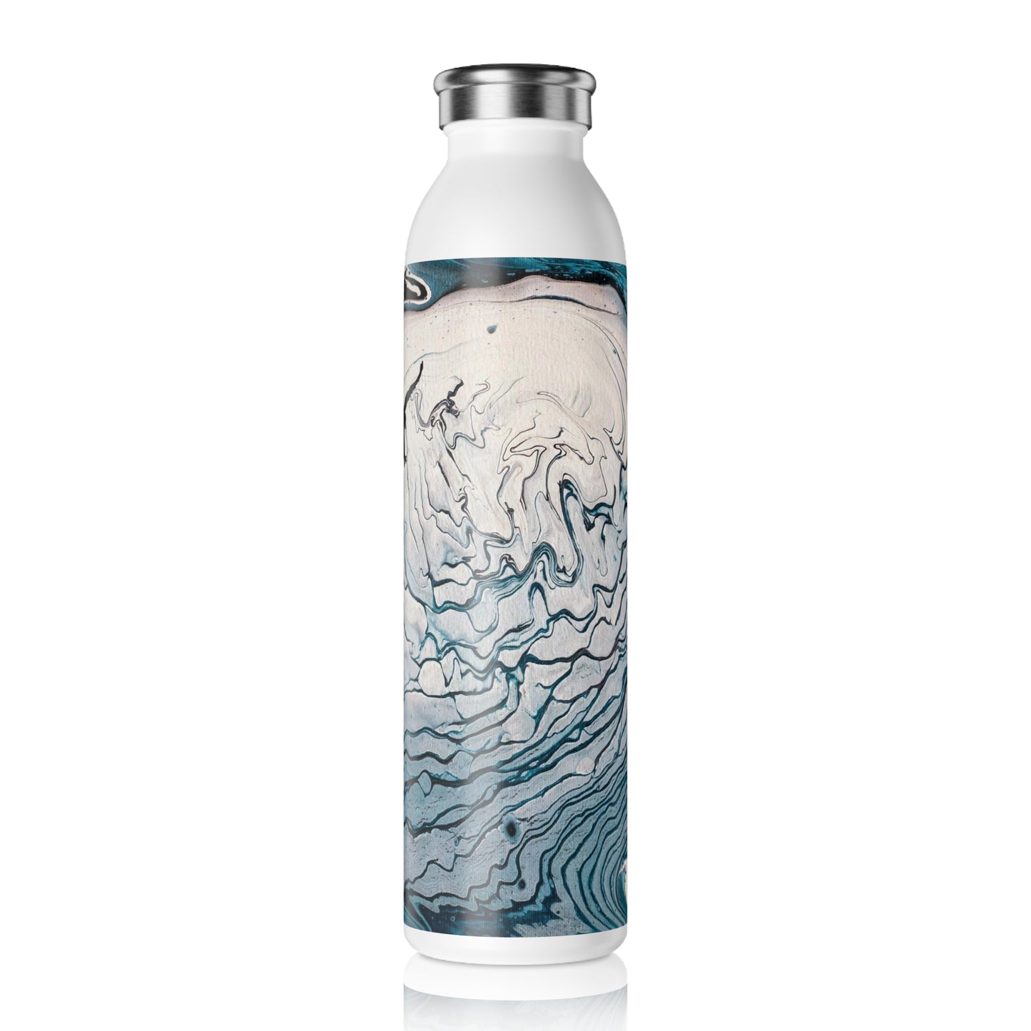 Philly FB Fan Slim Water Bottle
