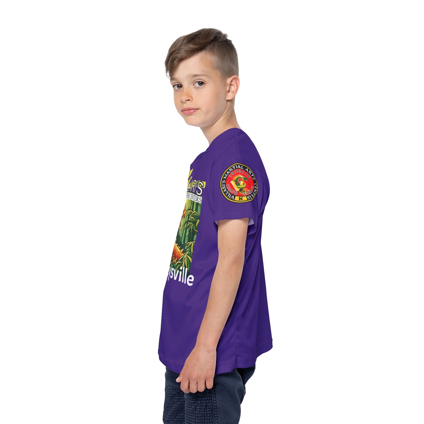 Youth: Purple Dragon in Bamboo Forest