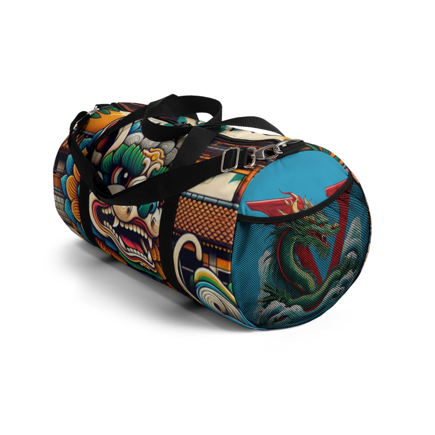 Colorful Shisha Duffel Bag | Gym Travel Bag, Weekender Tote, Unique Gift, Stylish Luggage, Carry-On Bag