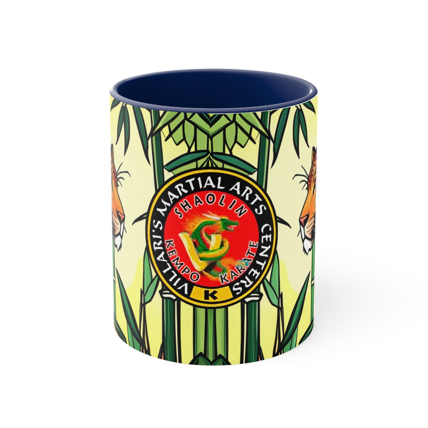 Leopard in Bamboo Forest Accent Coffee Mug, 11oz