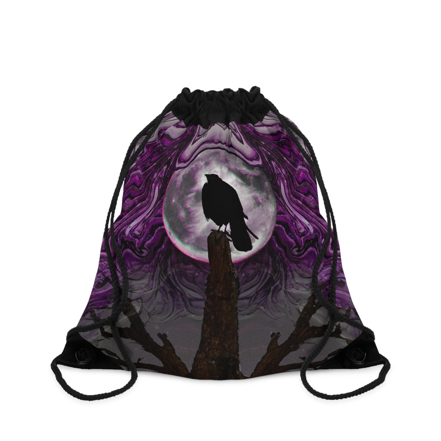 Nevermore Drawstring Bag