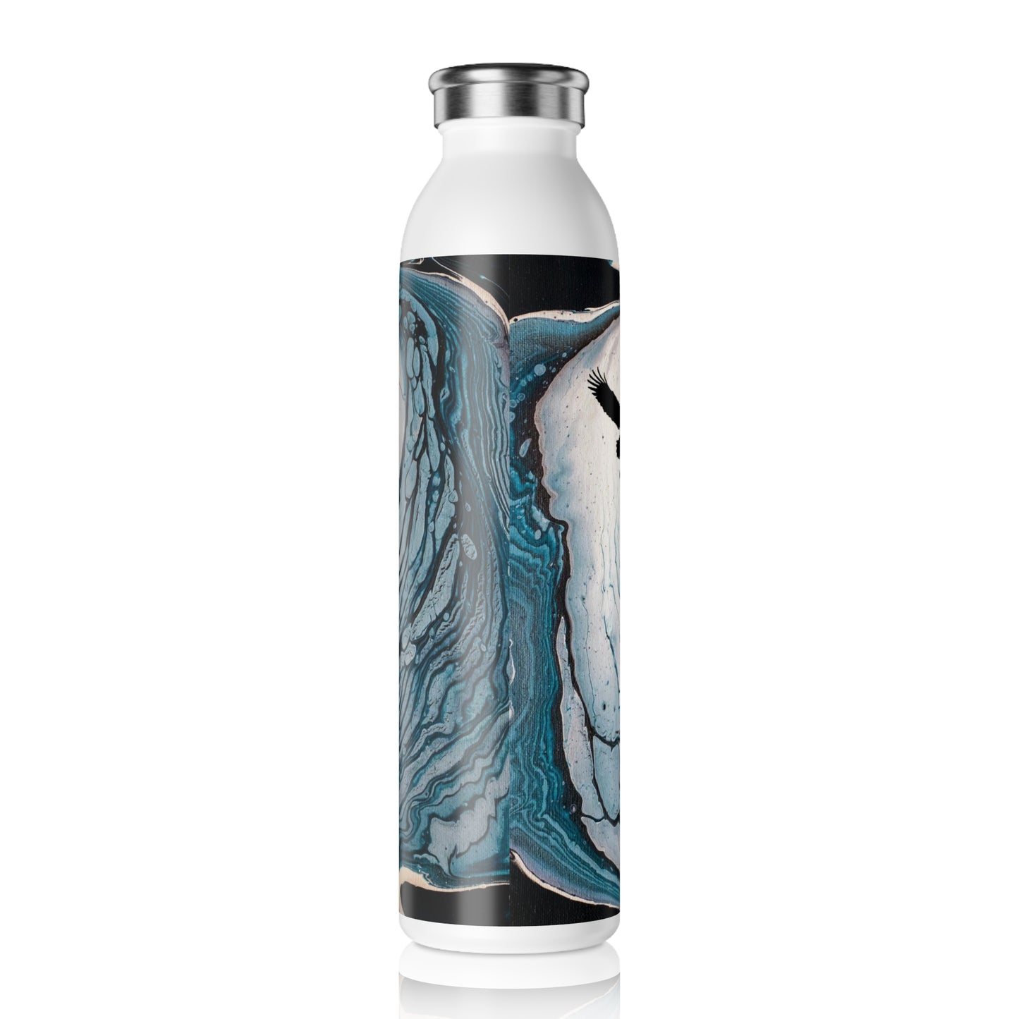 Philly FB Fan Slim Water Bottle