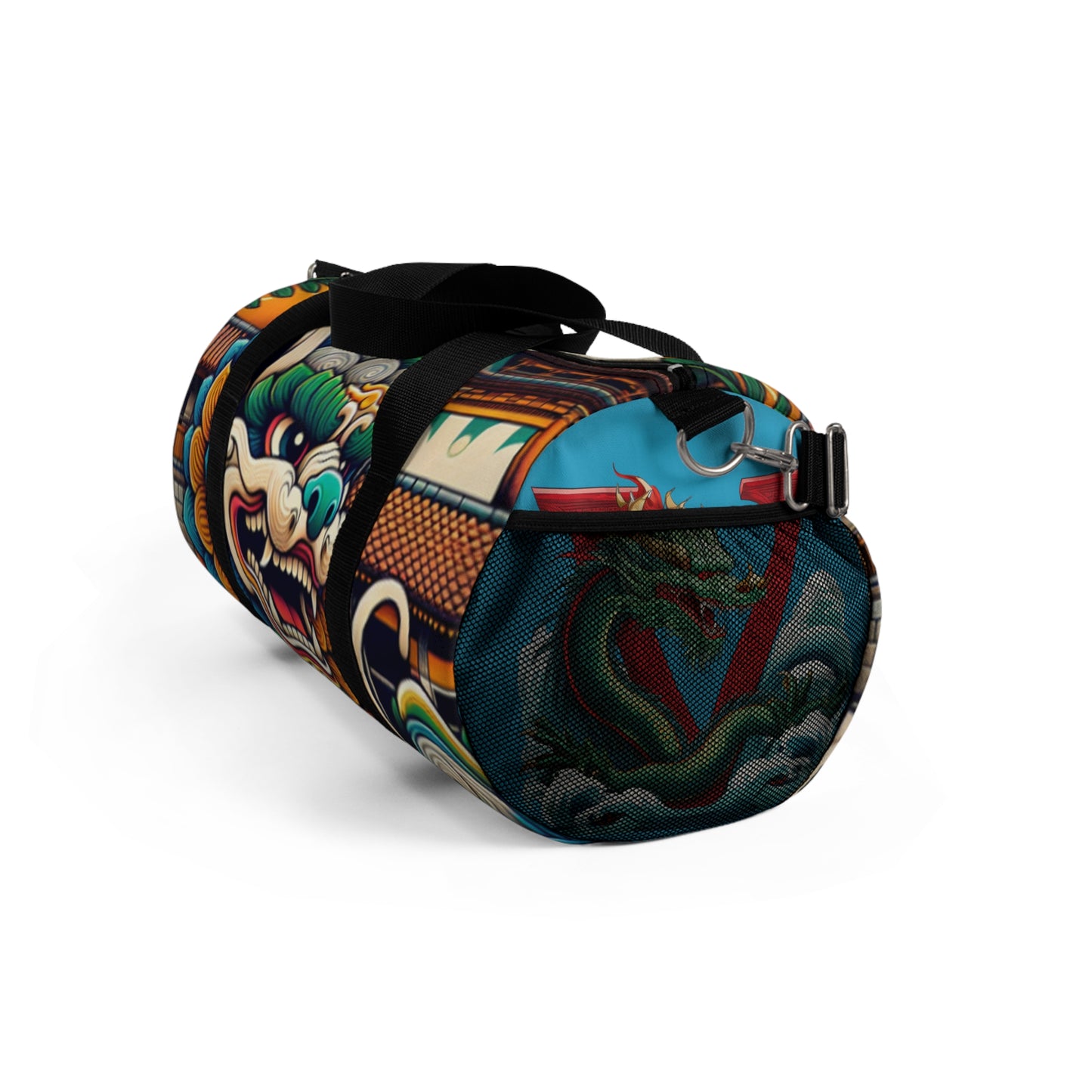 Colorful Shisha Duffel Bag | Gym Travel Bag, Weekender Tote, Unique Gift, Stylish Luggage, Carry-On Bag