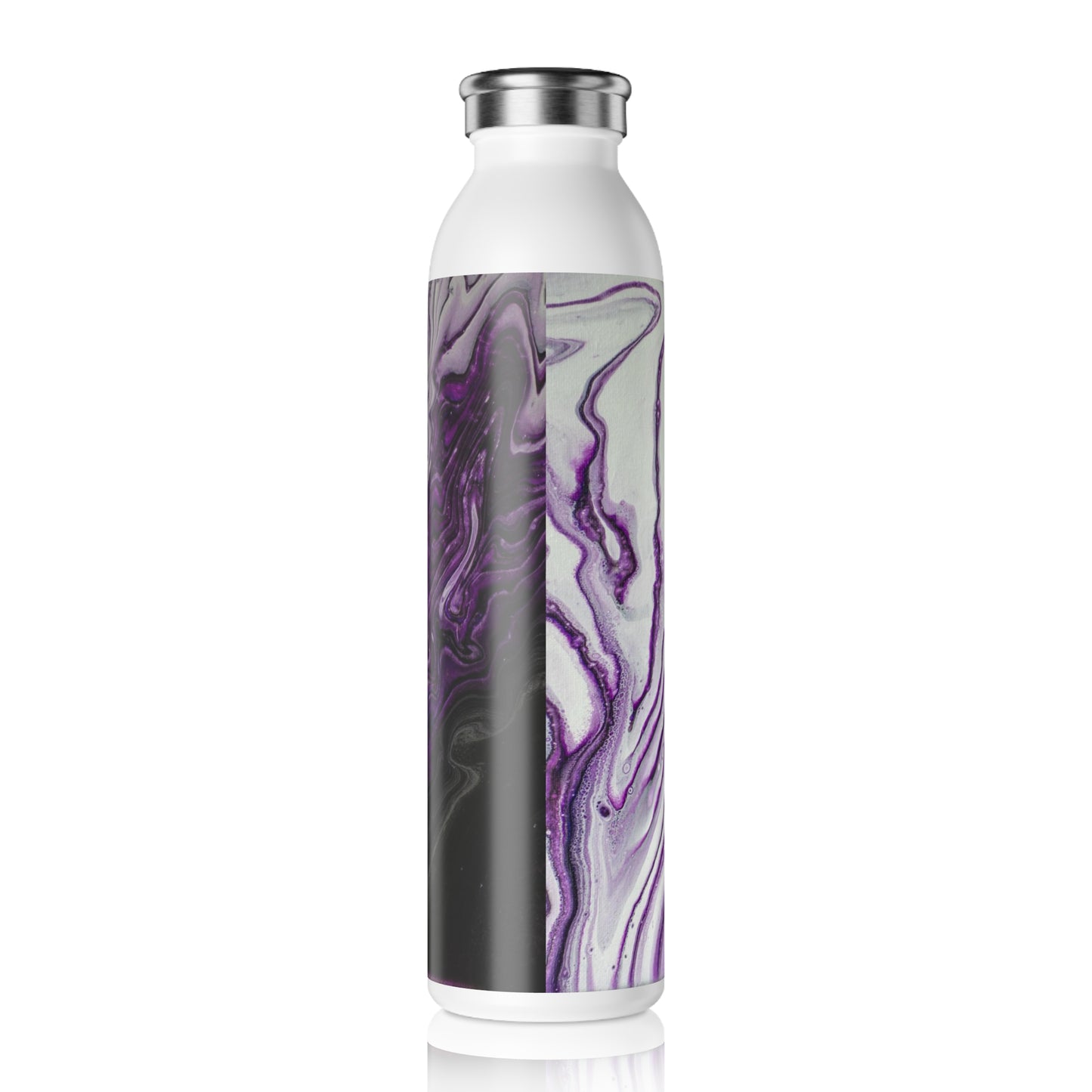 Purple Daz Slim Water Bottle