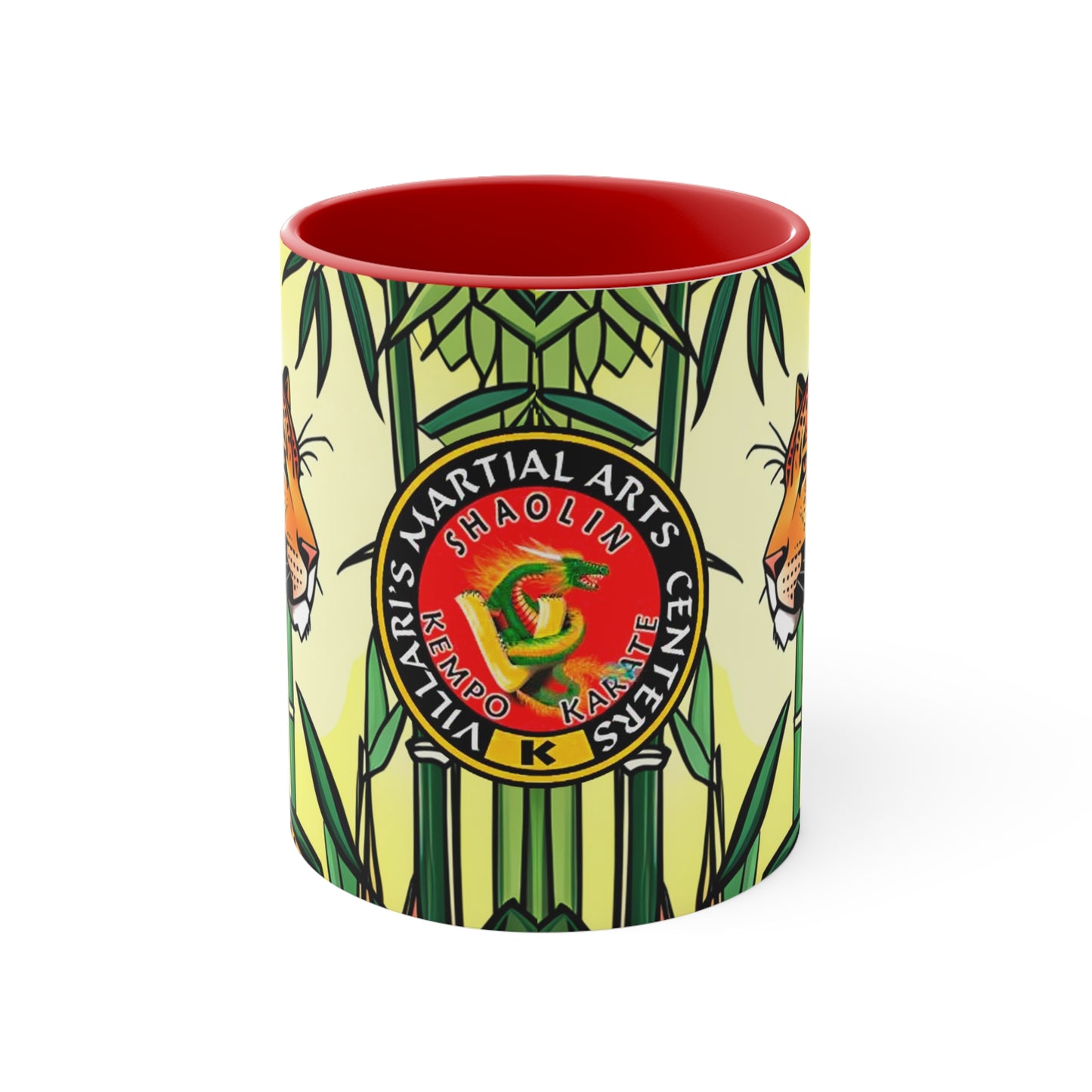 Leopard in Bamboo Forest Accent Coffee Mug, 11oz