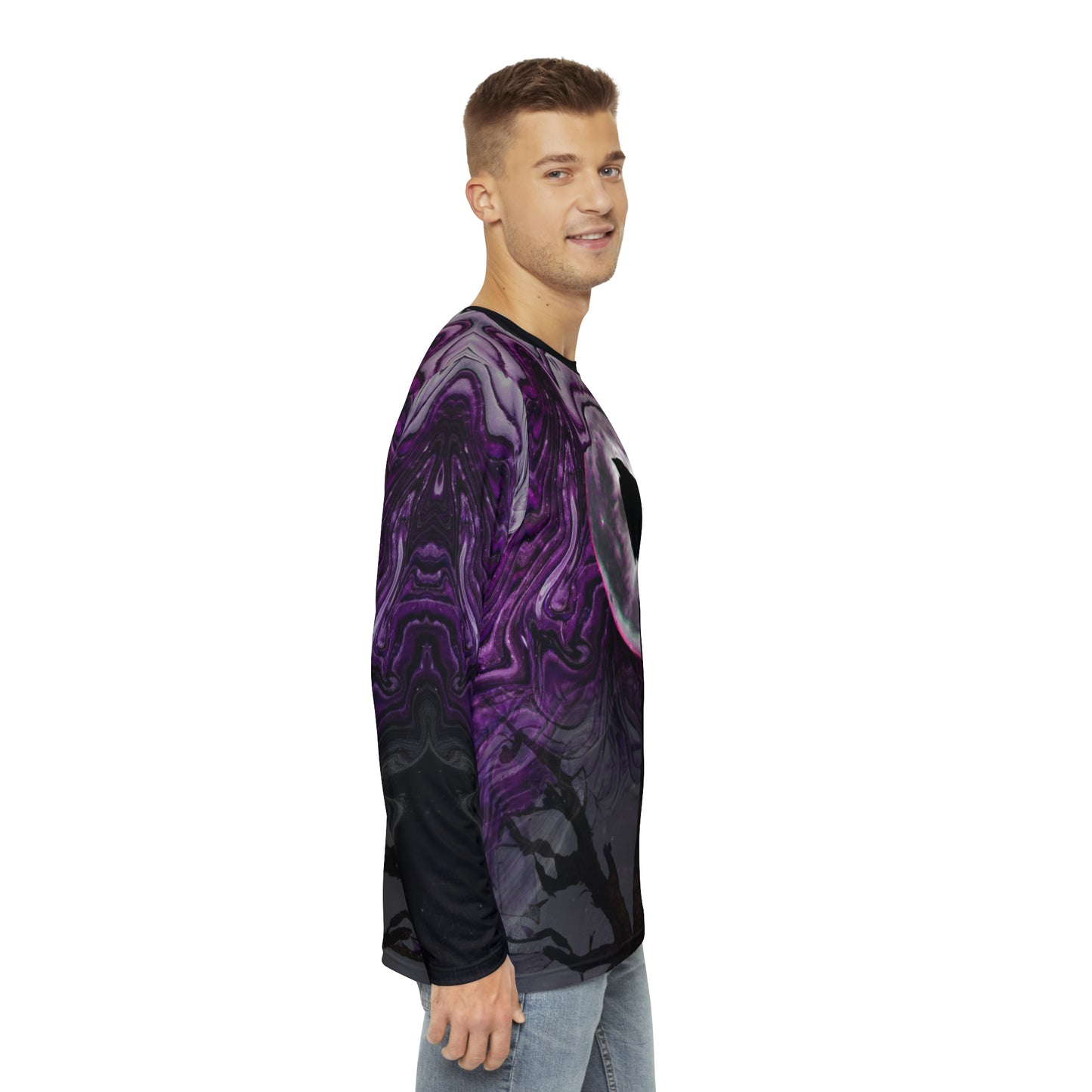 Nevermore Long Sleeve Shirt (AOP)