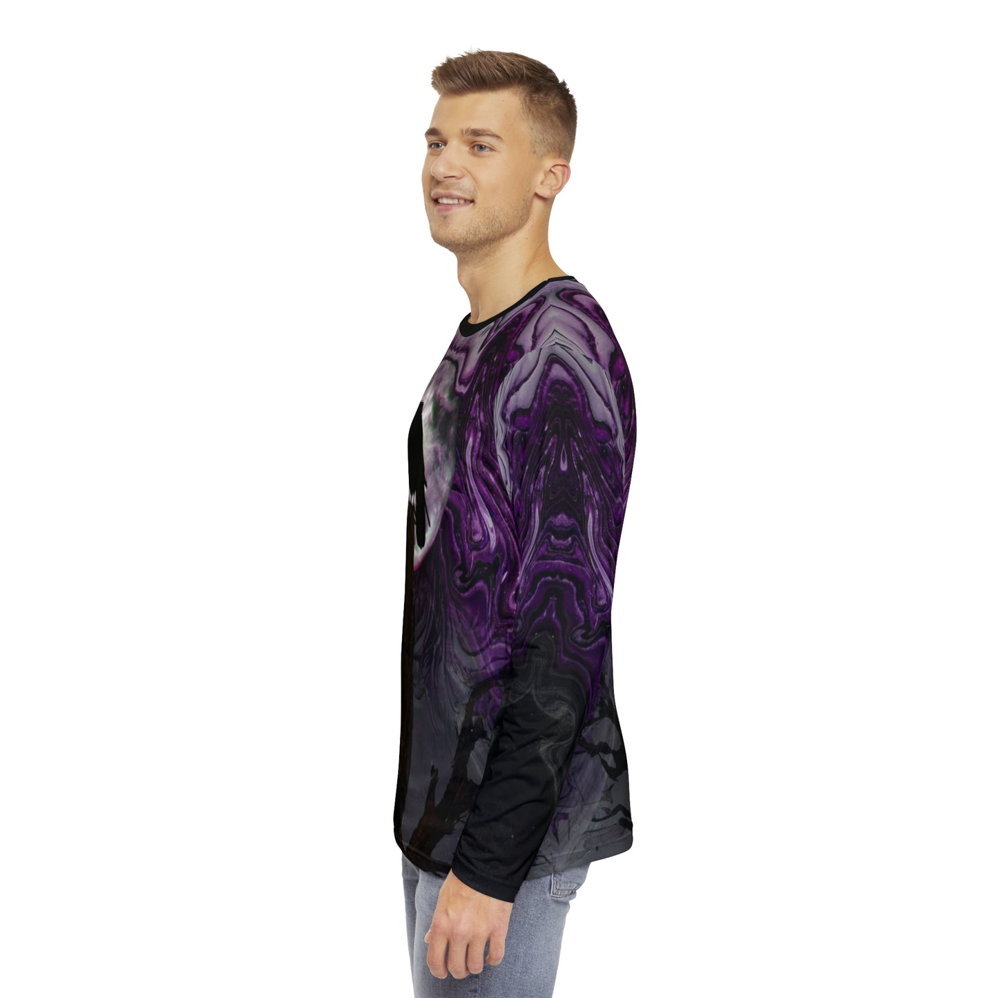 Nevermore Long Sleeve Shirt (AOP)