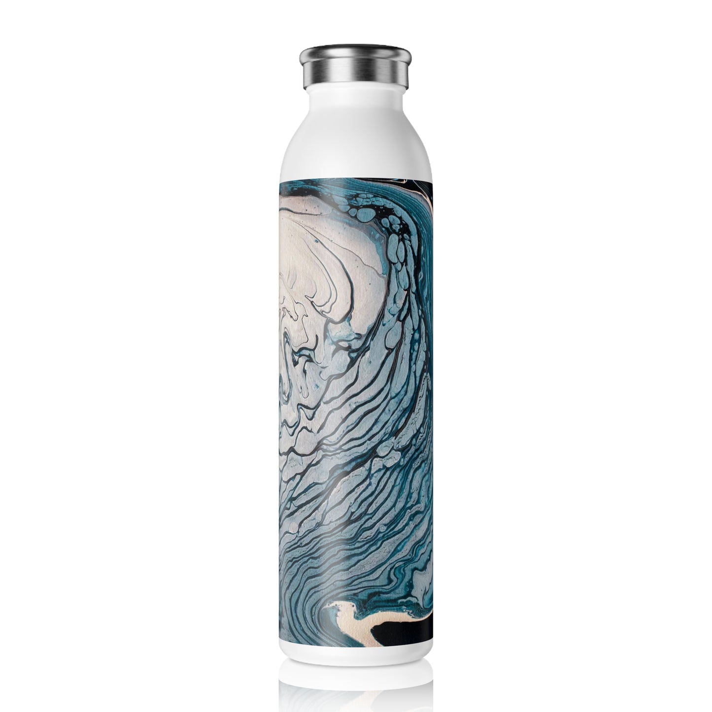 Philly FB Fan Slim Water Bottle
