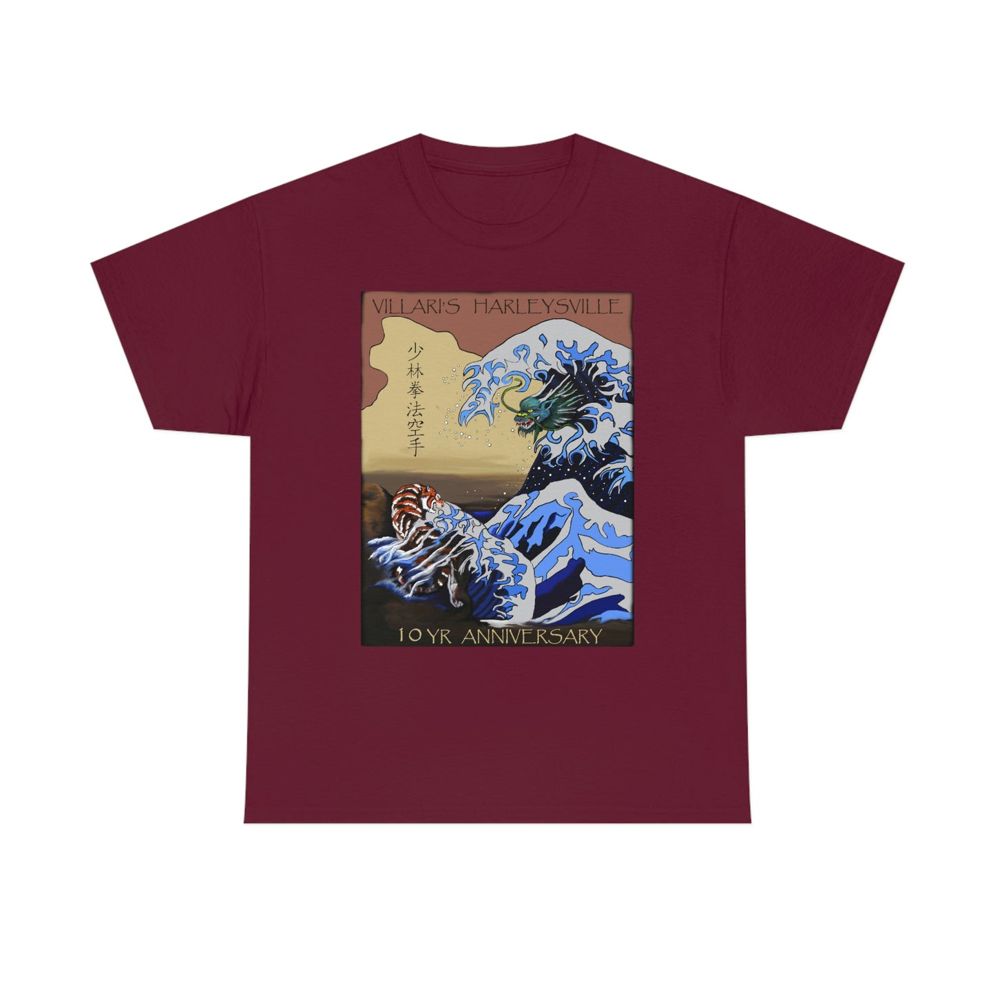 Villari's Harleysville 10 Yr Anniversary Adult Tee