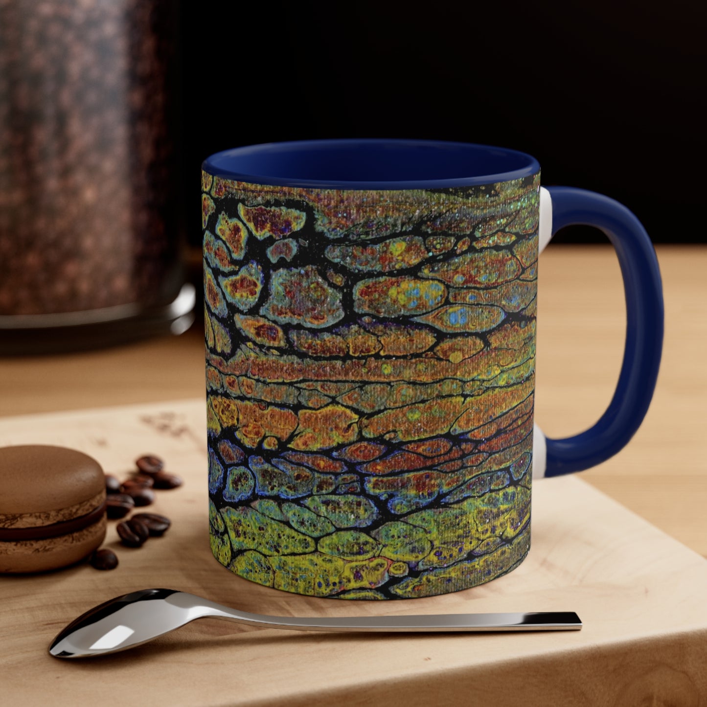 Metallic Swipe Mug