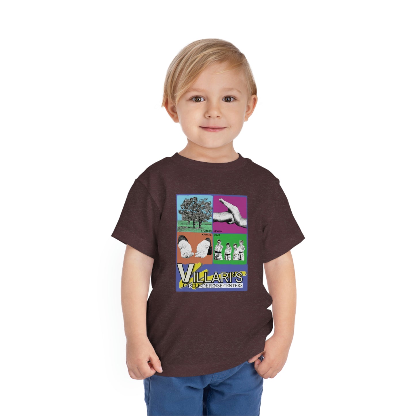 Color Block Villari's Harleysville Toddler Short Sleeve Tee