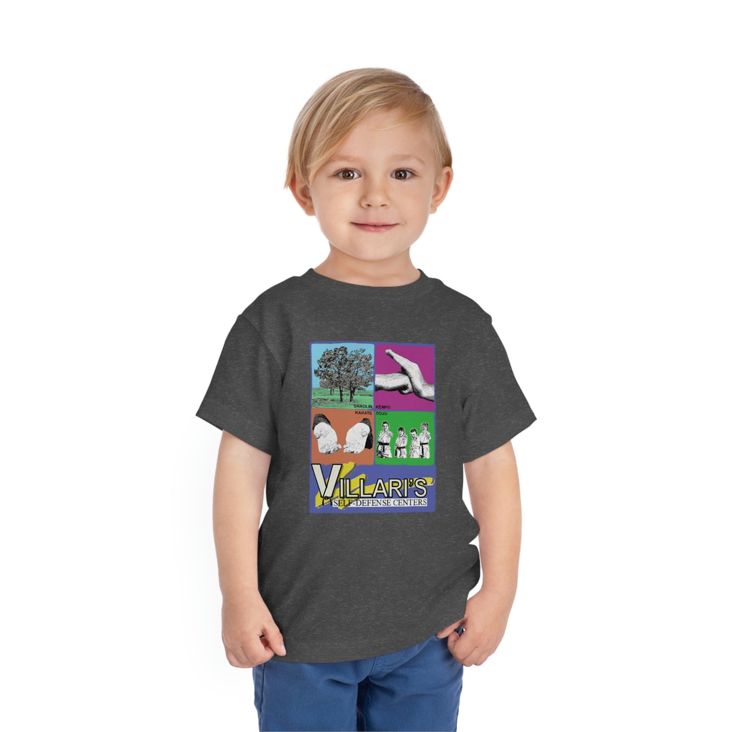 Color Block Villari's Harleysville Toddler Short Sleeve Tee