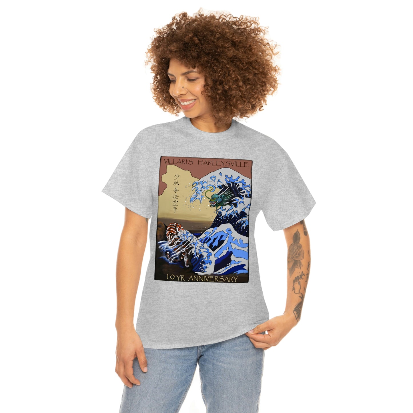 Villari's Harleysville 10 Yr Anniversary Adult Tee