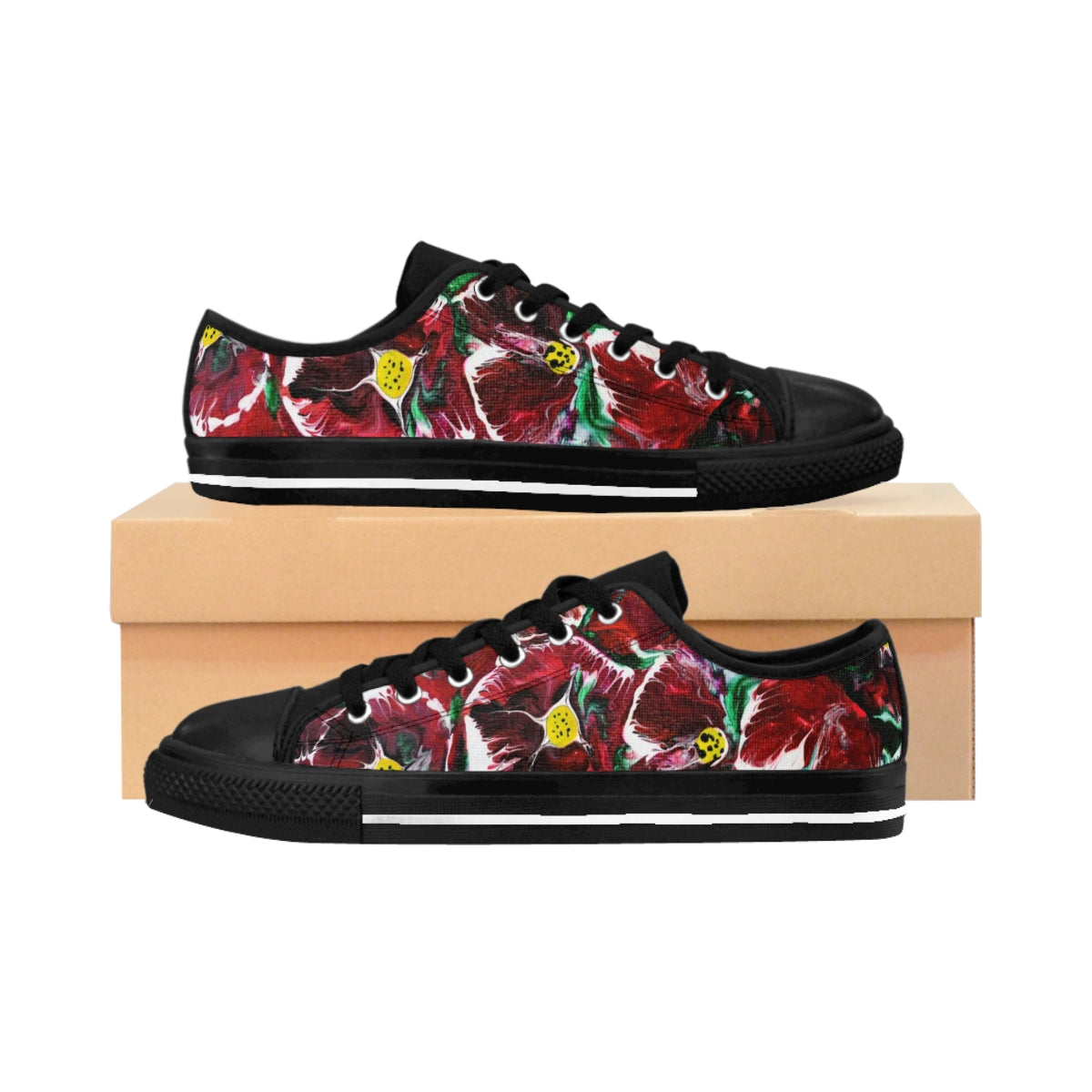 Pansy Passion Women's Sneakers