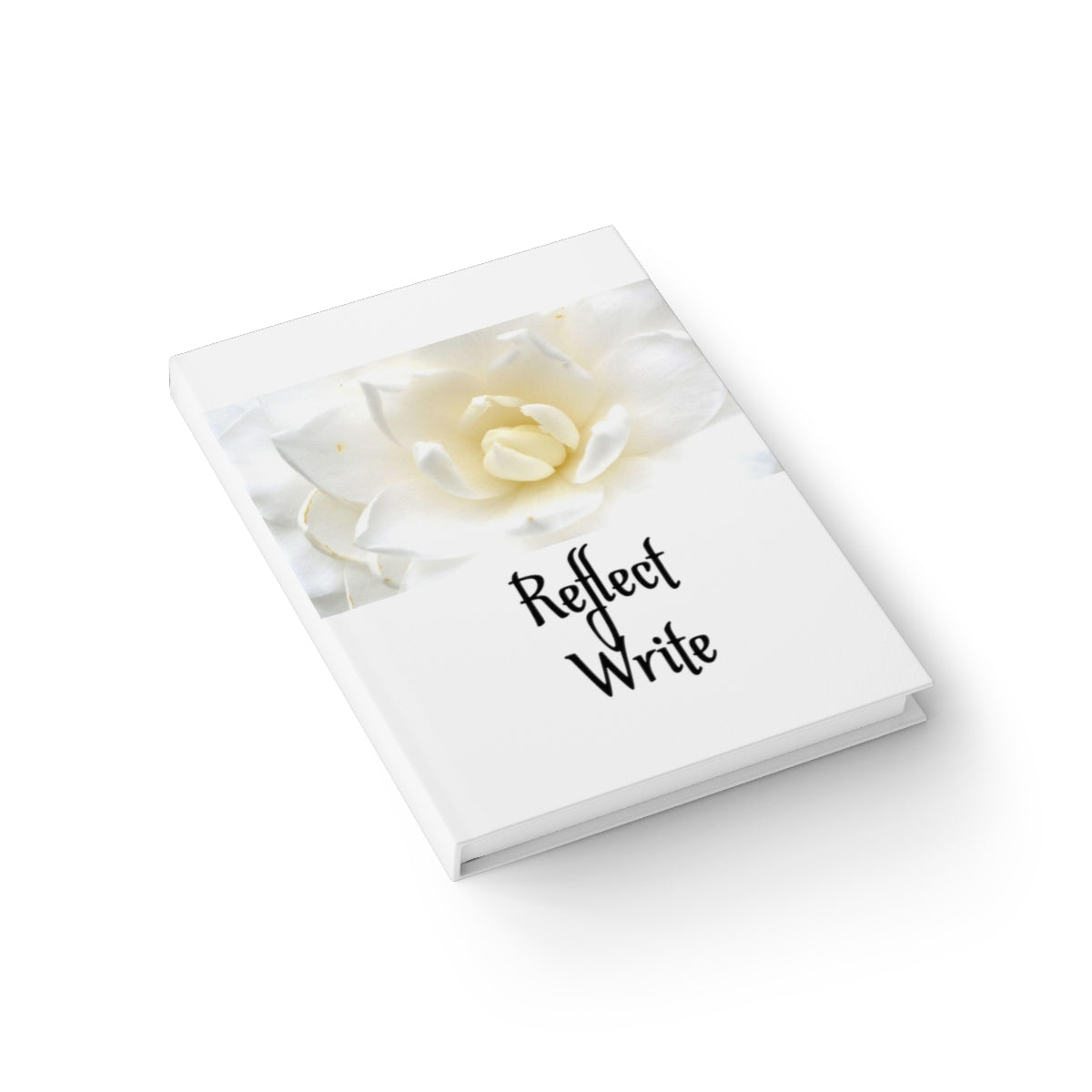 White Reflection Journal - Ruled Line