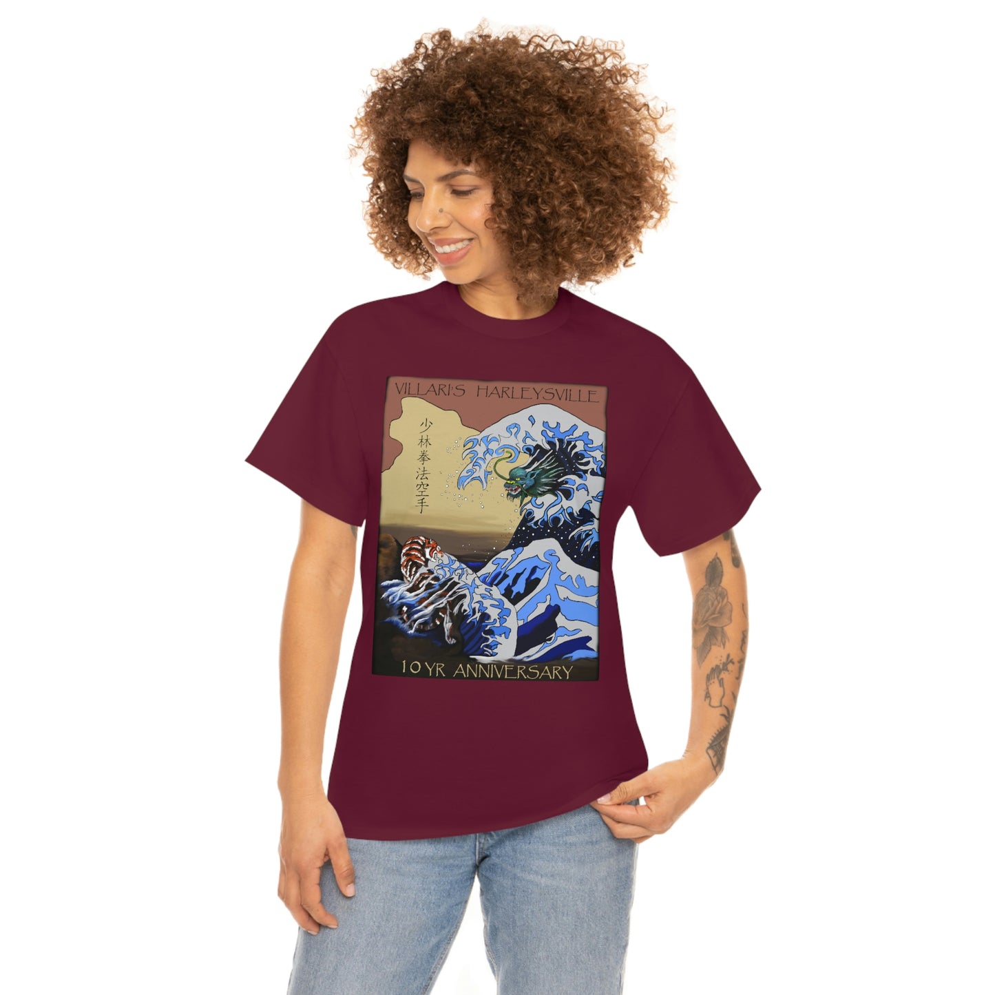 Villari's Harleysville 10 Yr Anniversary Adult Tee