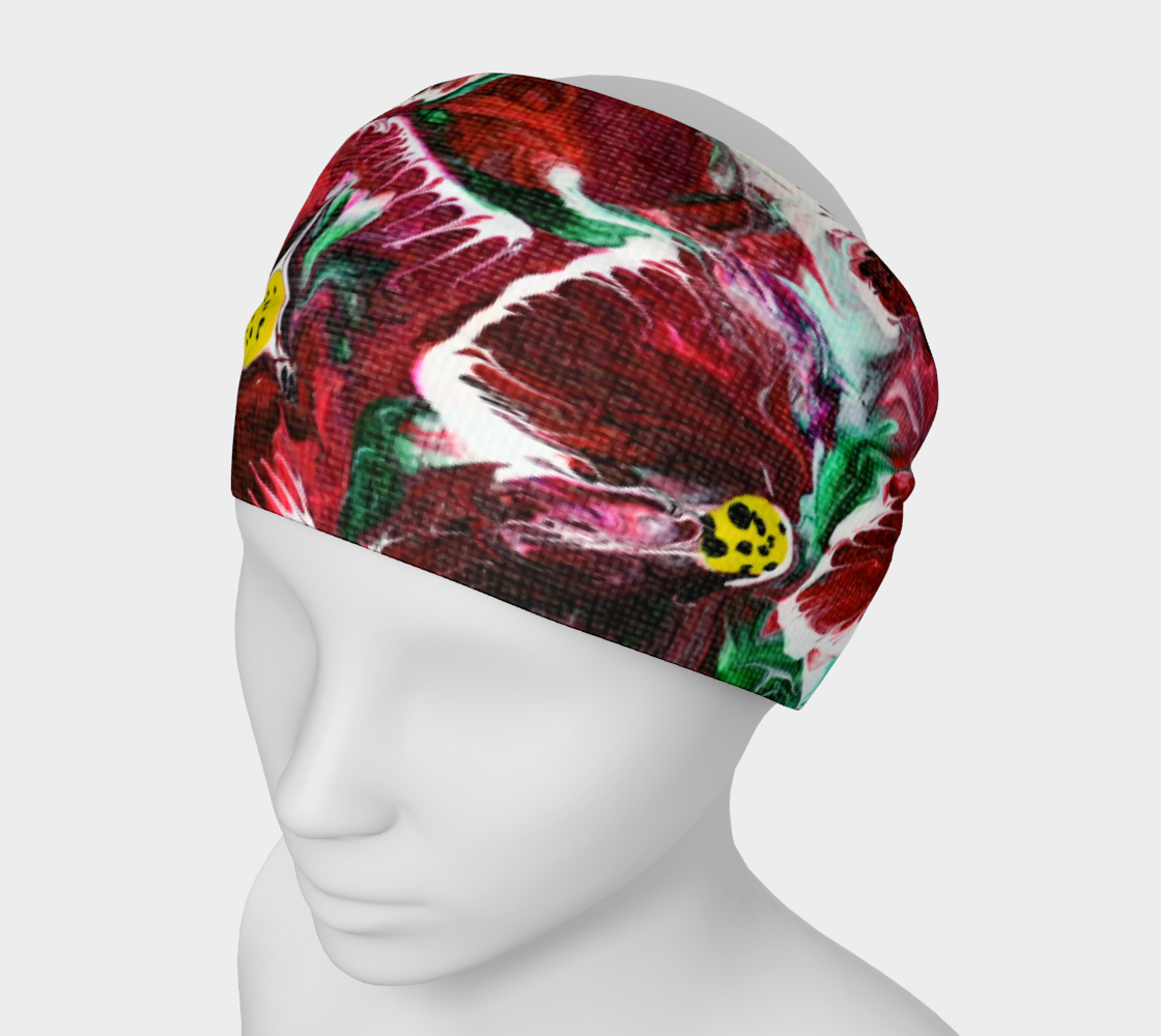 Pansy Passion Headband