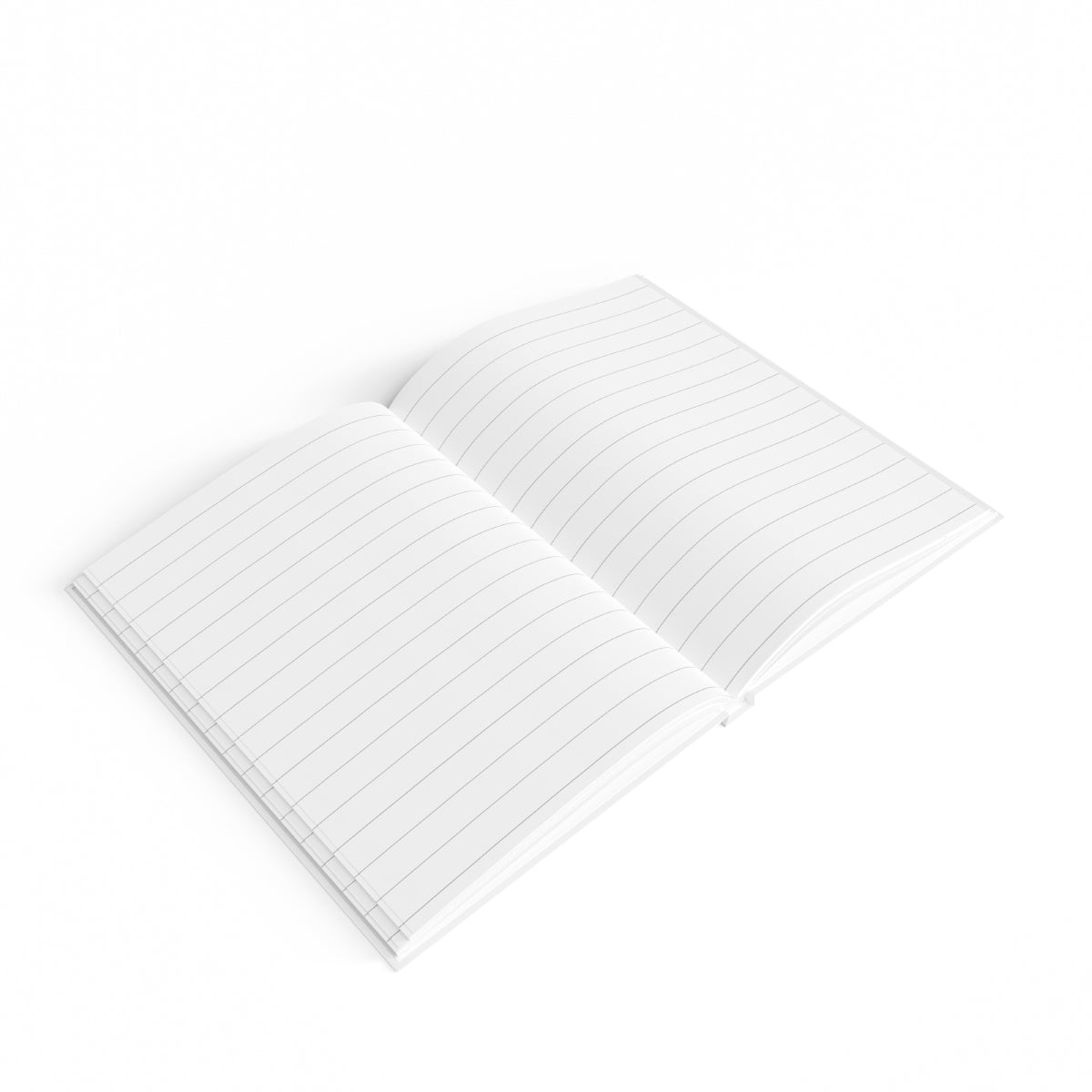 White Reflection Journal - Ruled Line