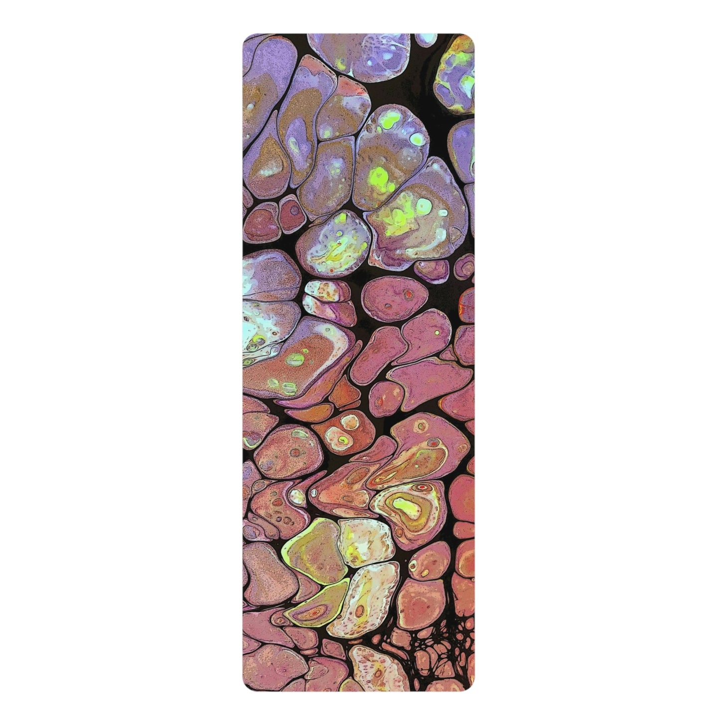 Lava Lamp Rubber Yoga Mat