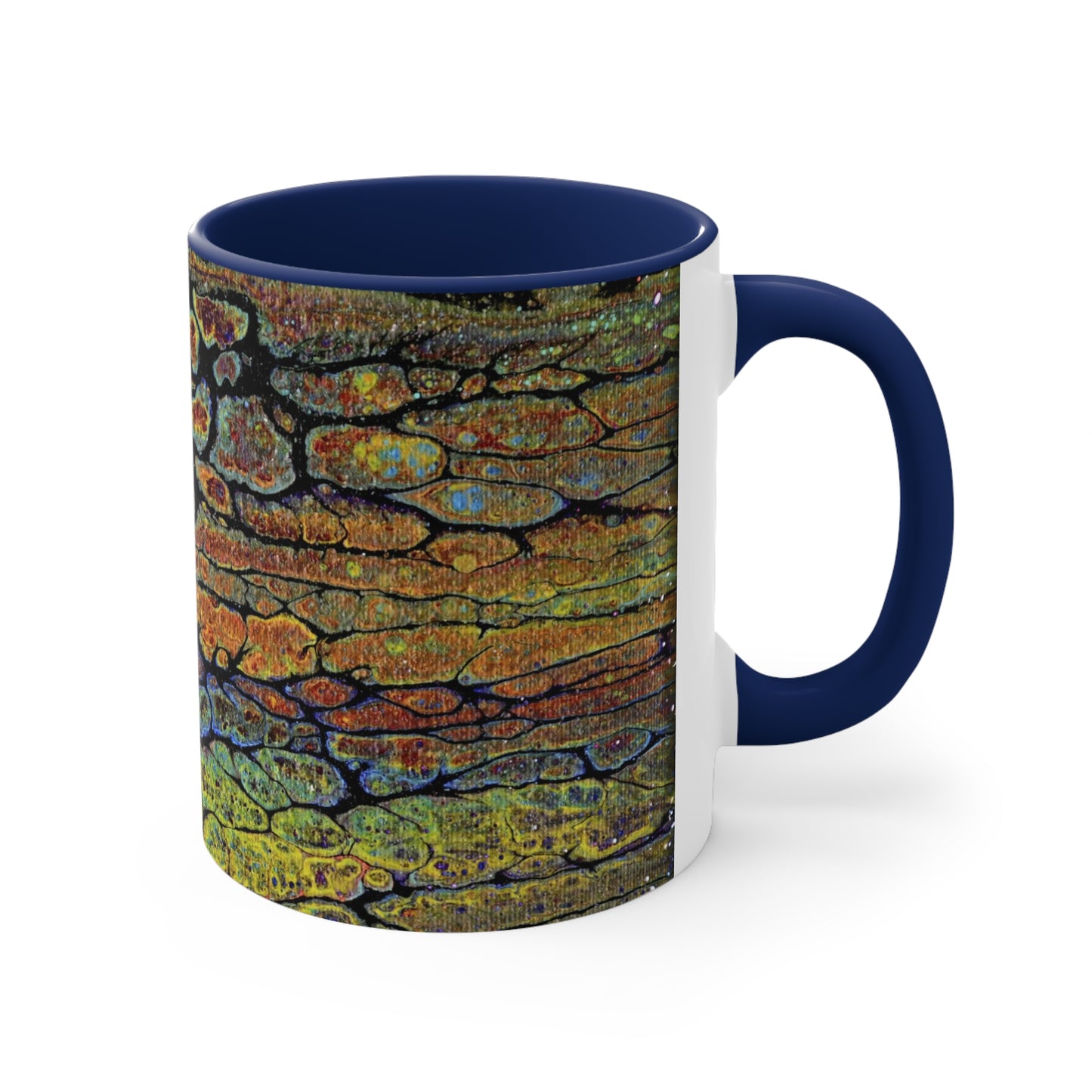 Metallic Swipe Mug