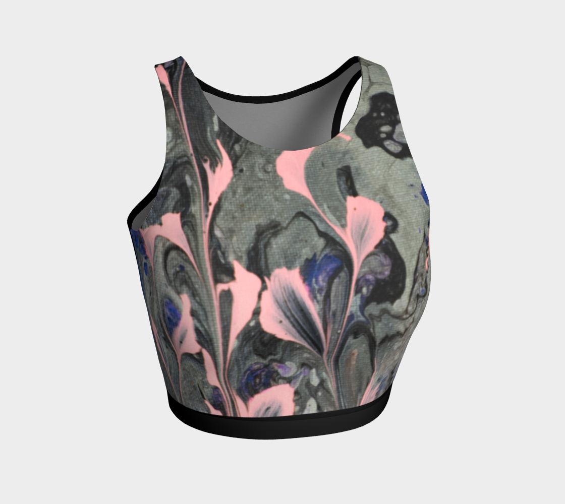 Pink Ivy Crop Top
