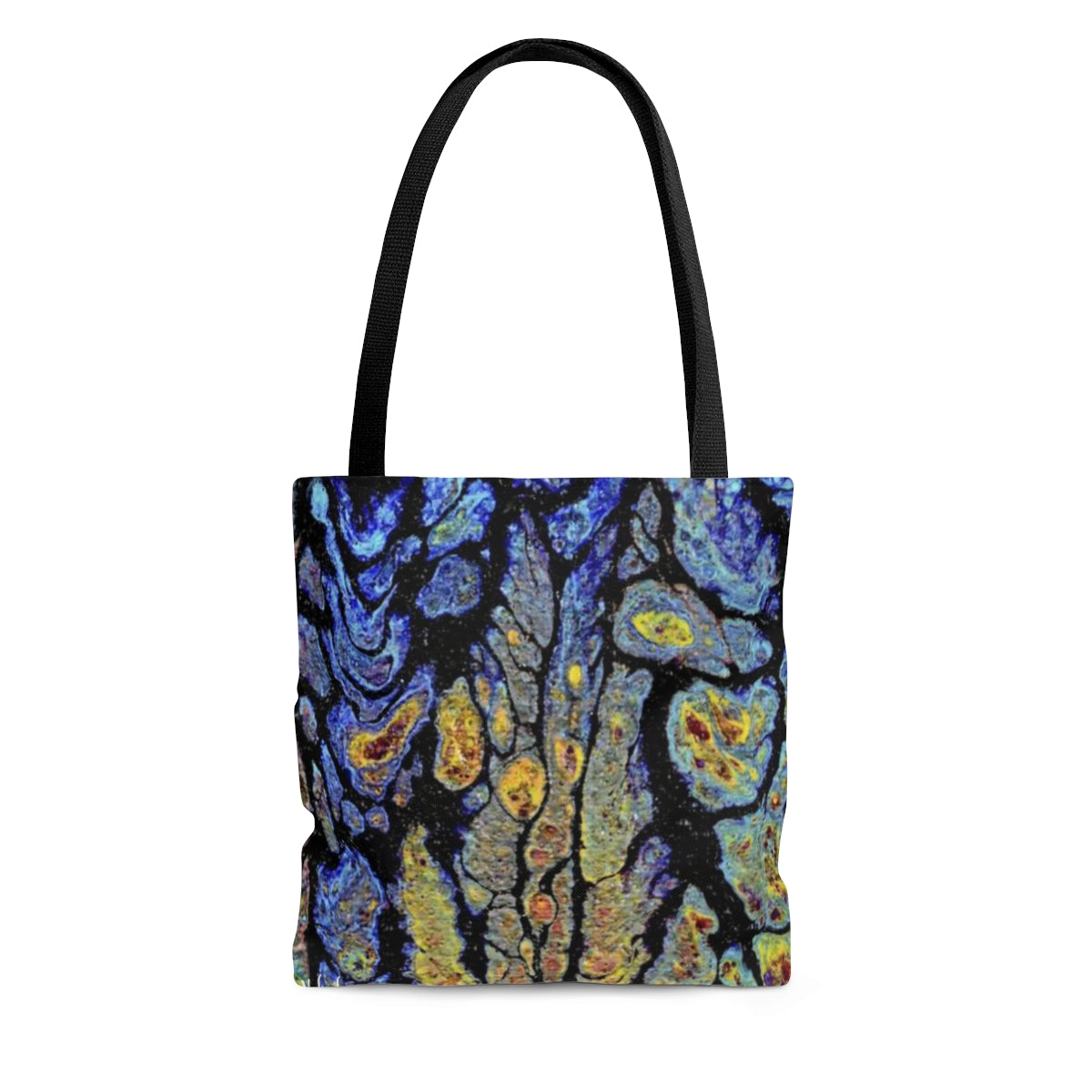 Metallic Swipe Tote Bag