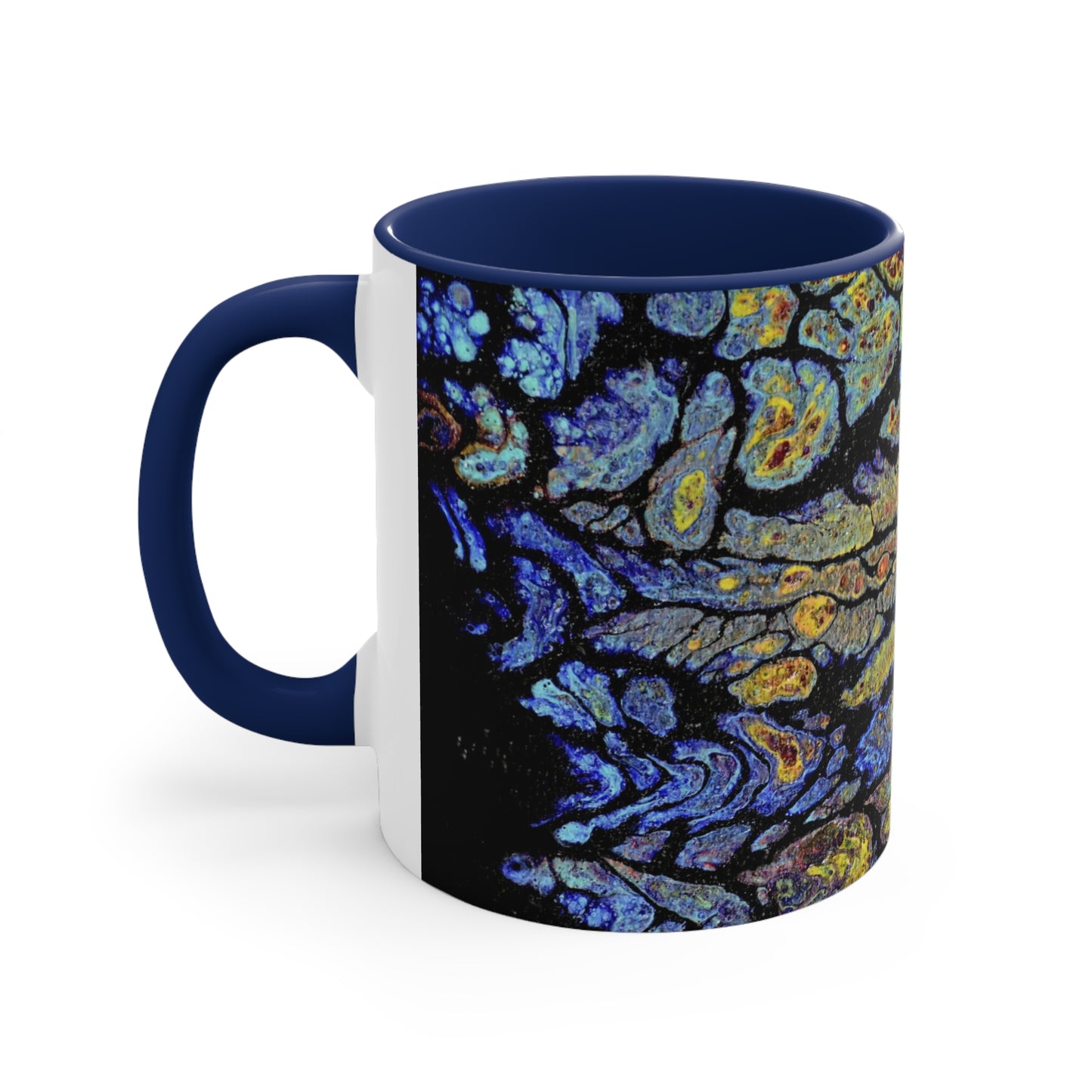 Metallic Swipe Mug