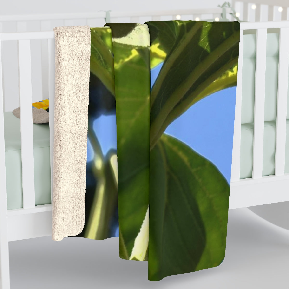 Sun Bathing Sherpa Fleece Blanket