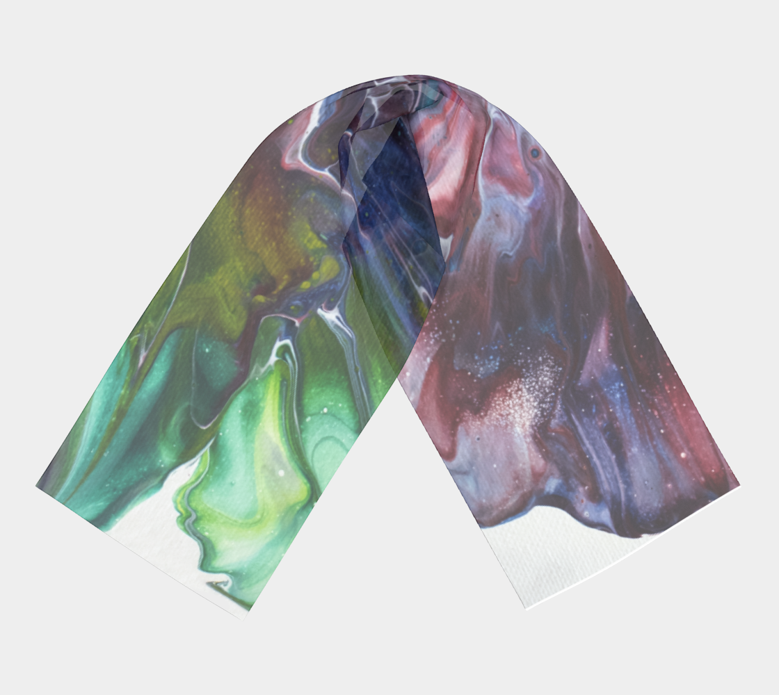 Dutch Rainbow Long Scarf