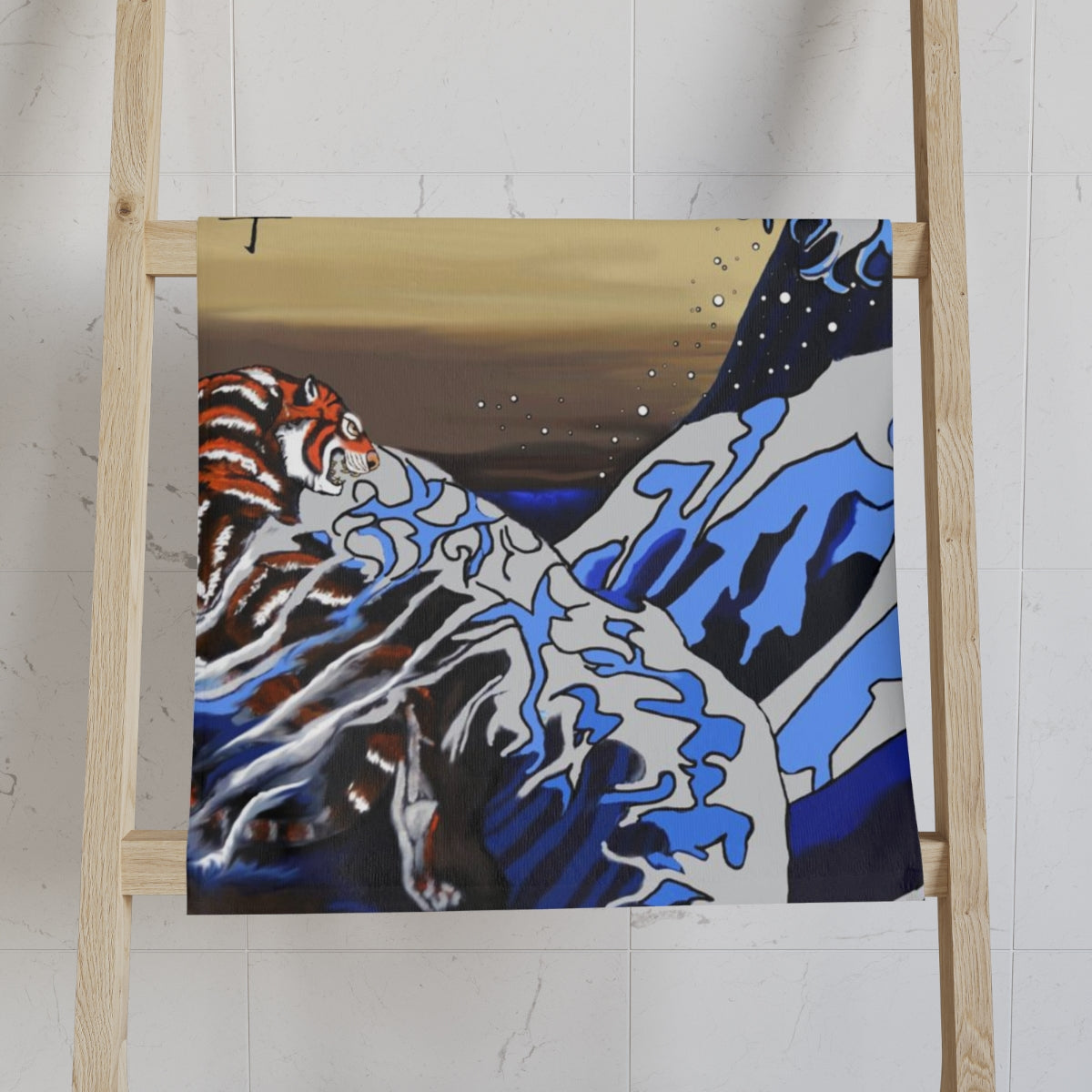 Earth & Sea Battle Hand Towel