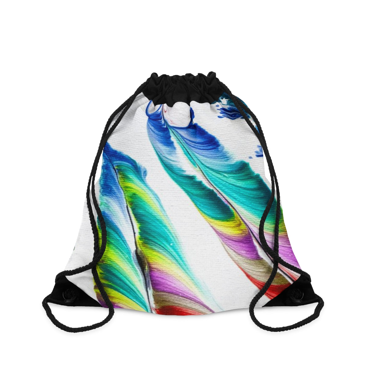 Feathers Drawstring Bag