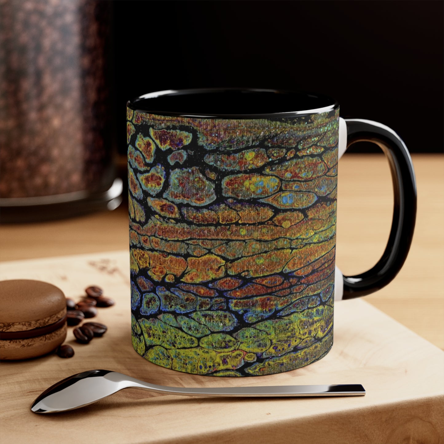 Metallic Swipe Mug