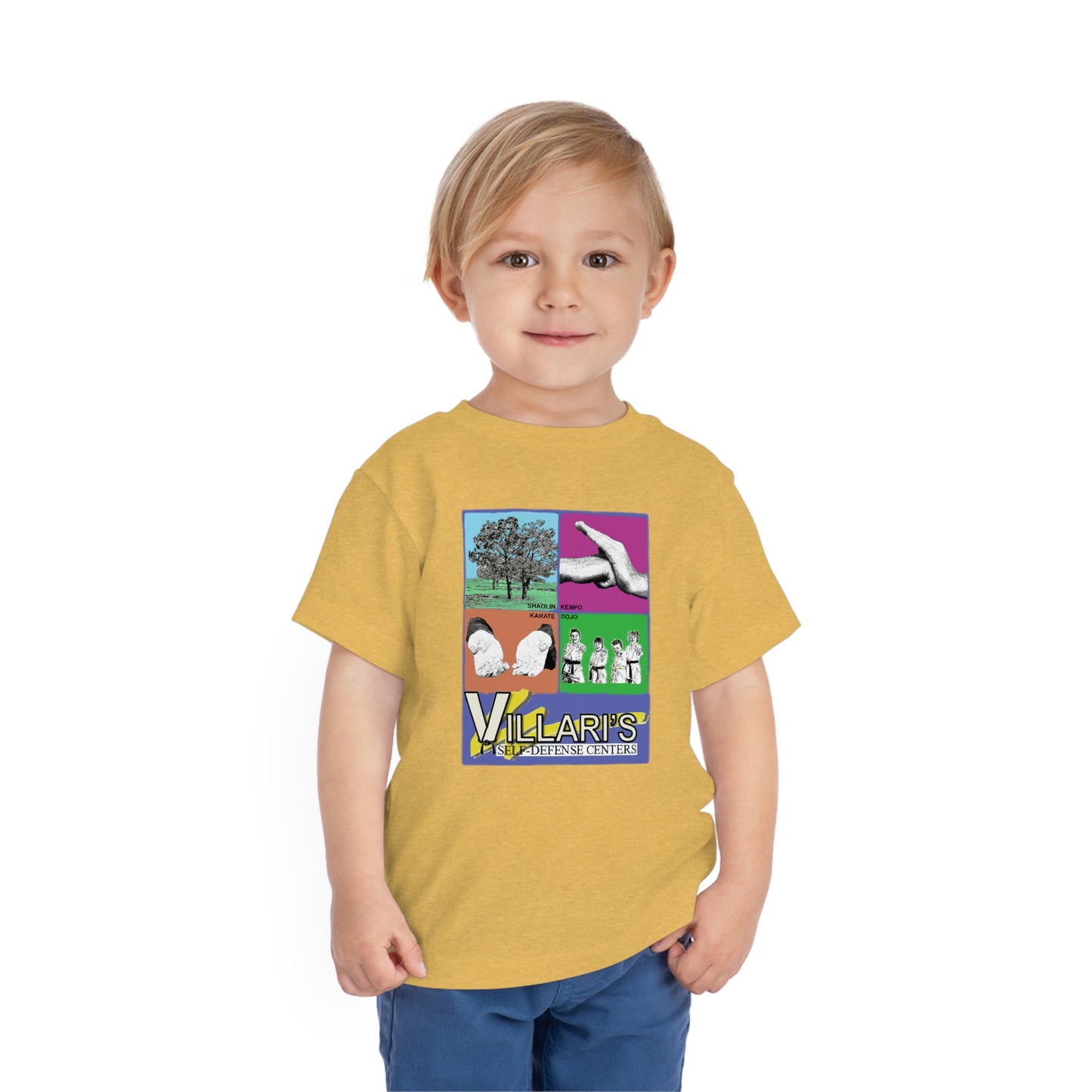 Color Block Villari's Harleysville Toddler Short Sleeve Tee