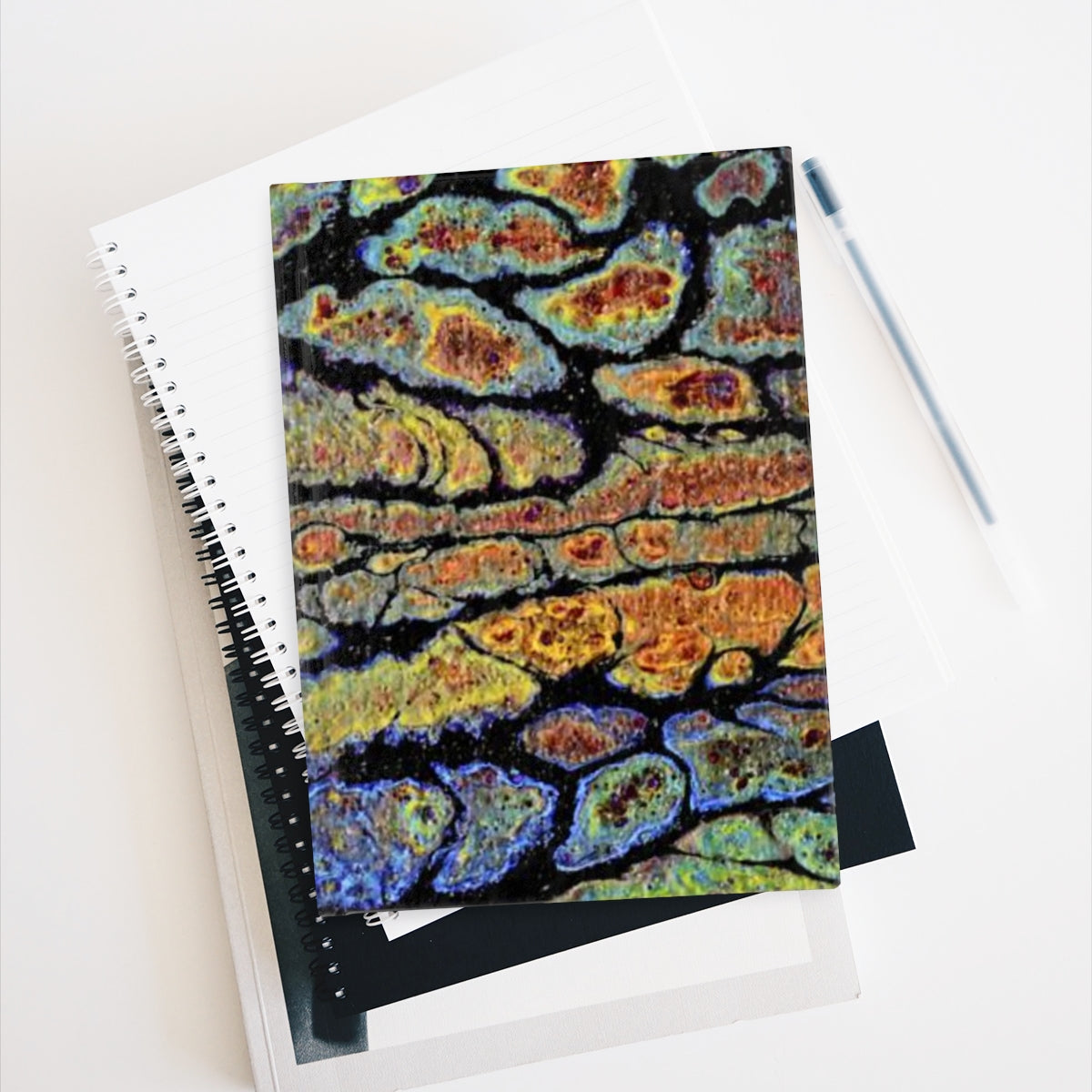 Metallic Swipe Journal - Blank