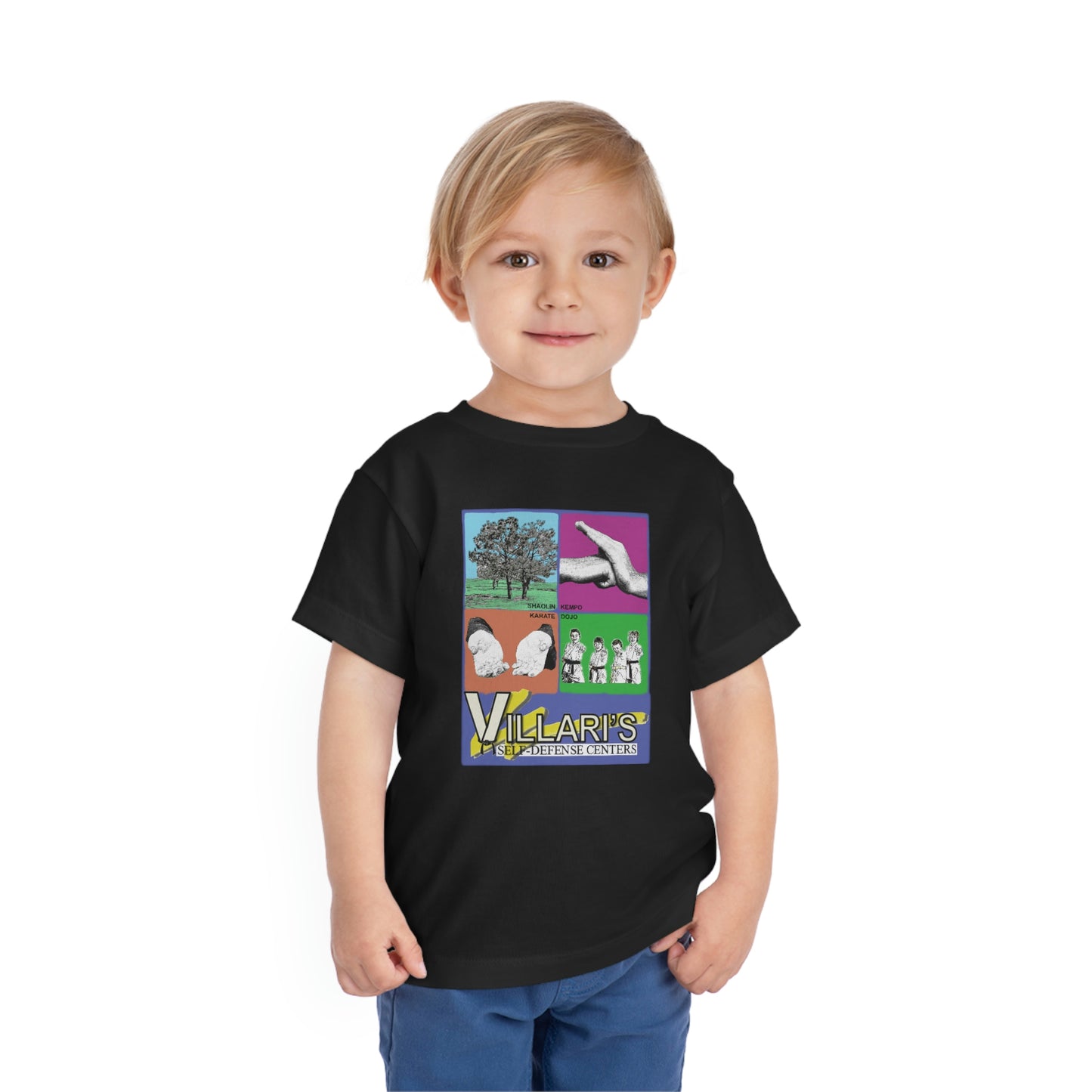 Color Block Villari's Harleysville Toddler Short Sleeve Tee