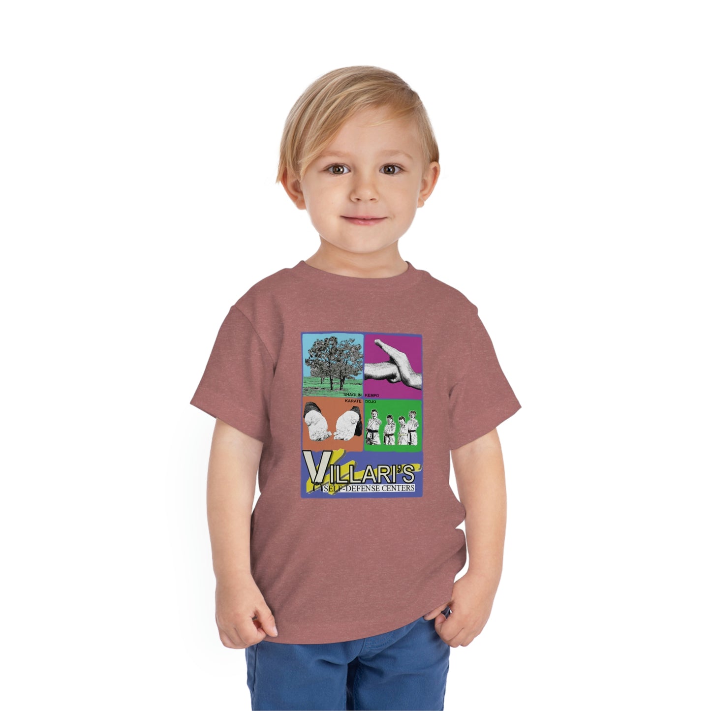 Color Block Villari's Harleysville Toddler Short Sleeve Tee