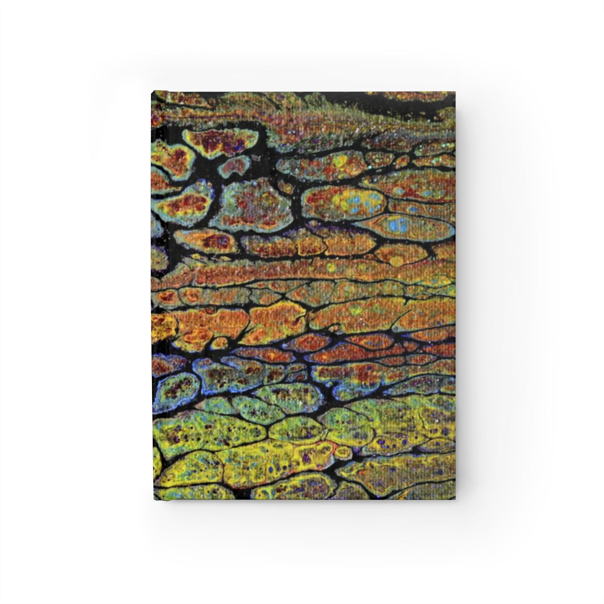 Metallic Swipe Journal - Ruled Line