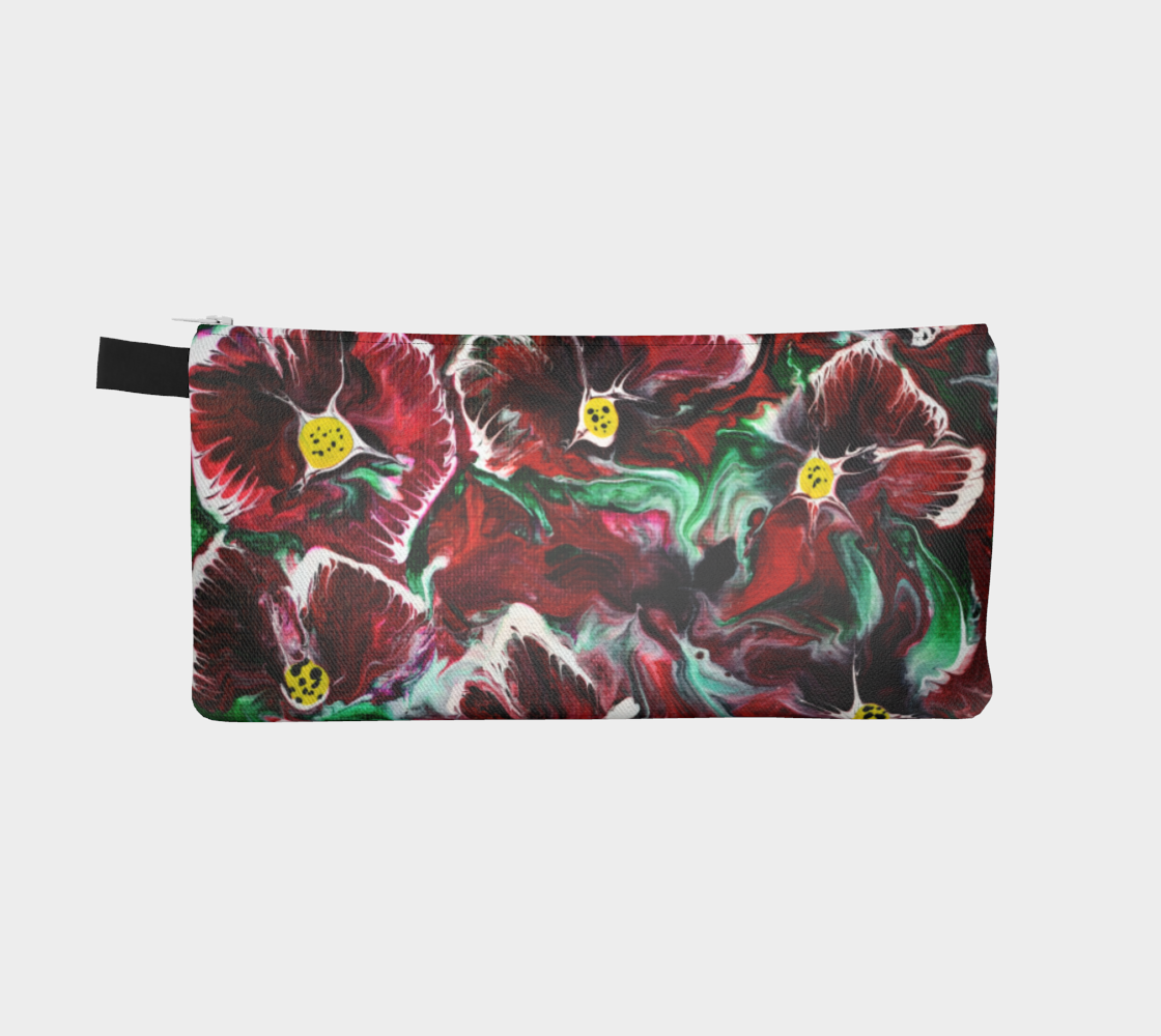 Pansy Passion Pencil Case