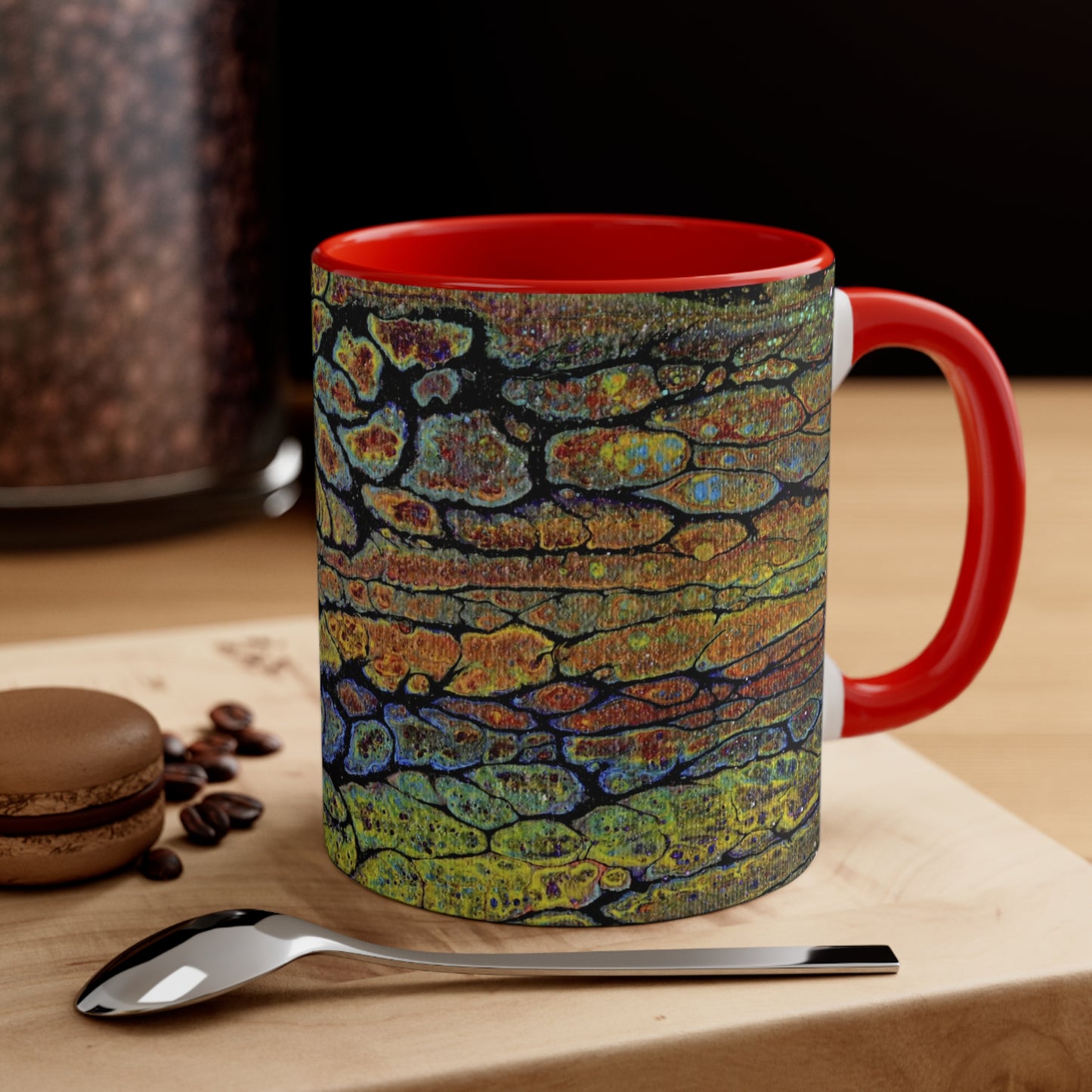 Metallic Swipe Mug