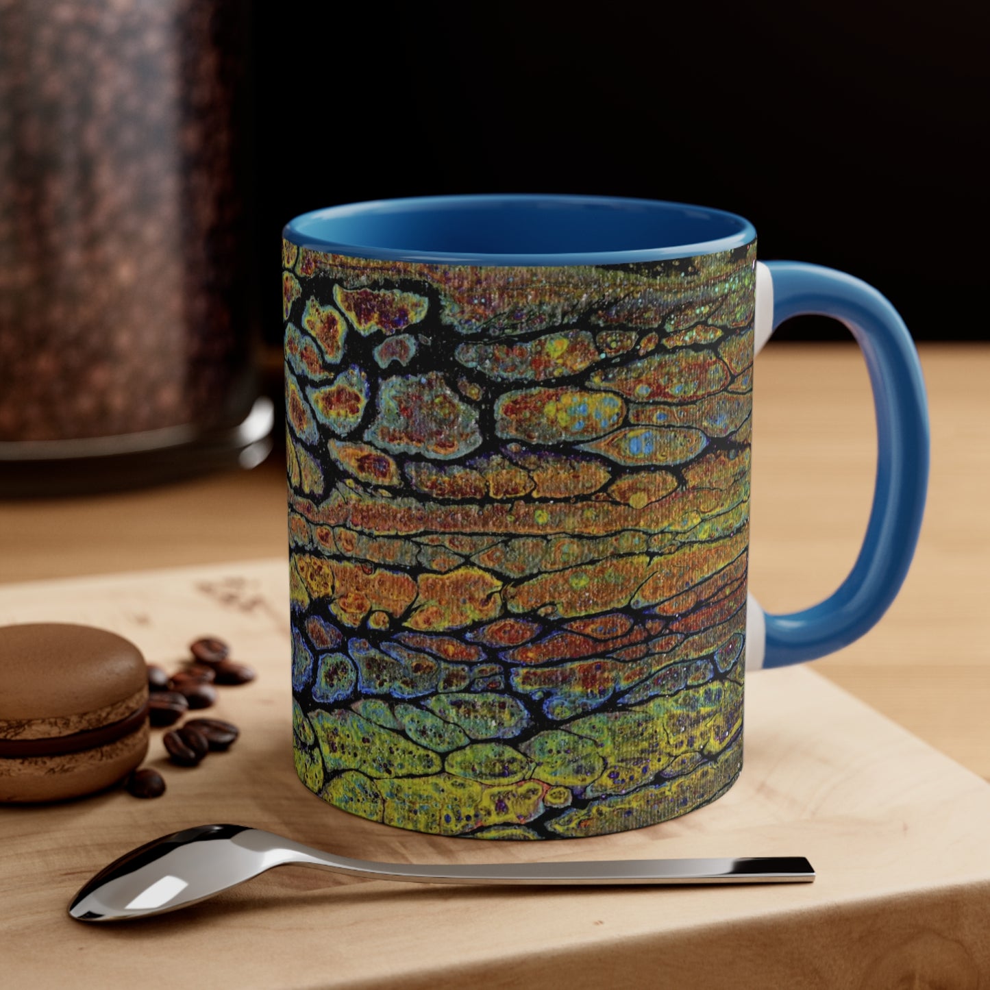 Metallic Swipe Mug