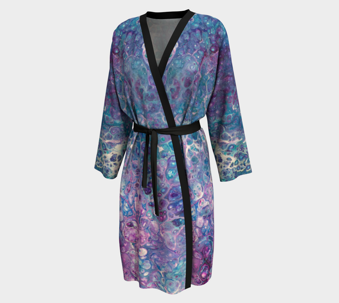 Blue Purple Peignoir