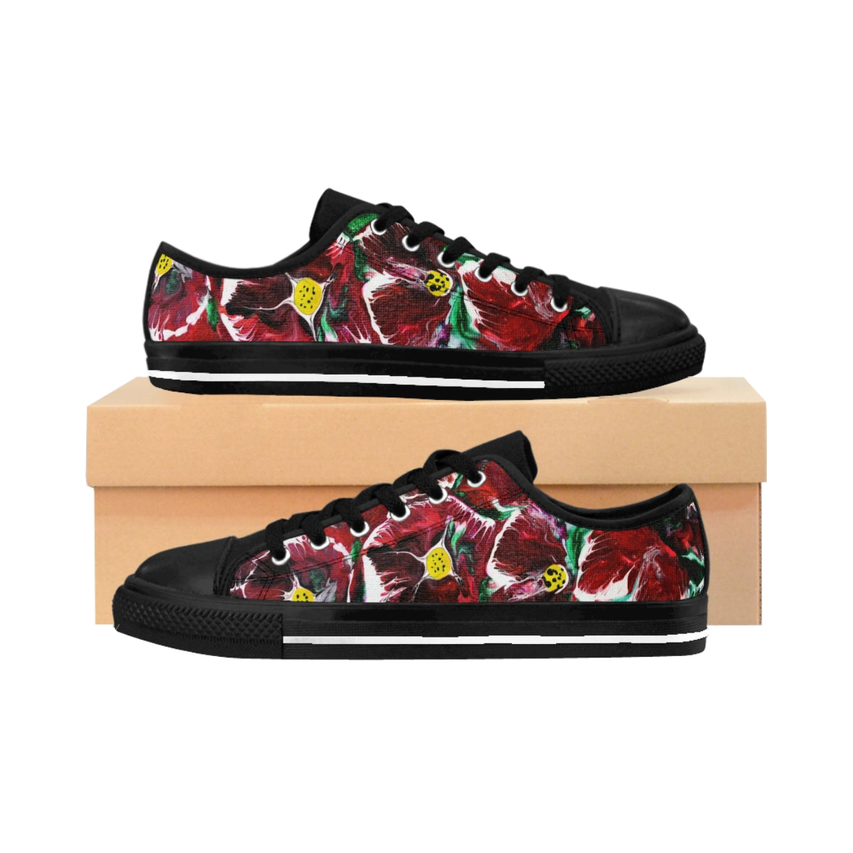 Pansy Passion Women's Sneakers