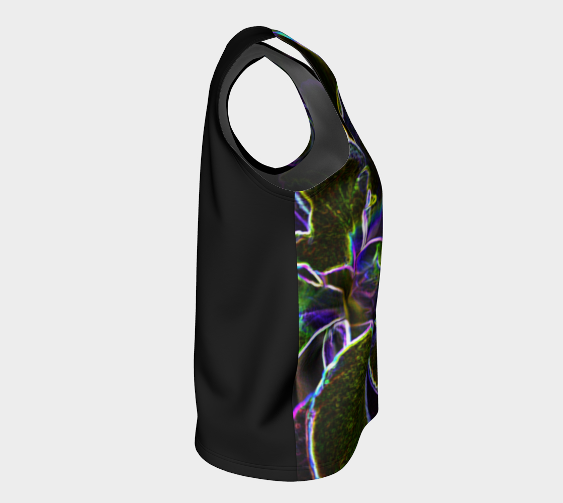 Glow Edge Flower Tank