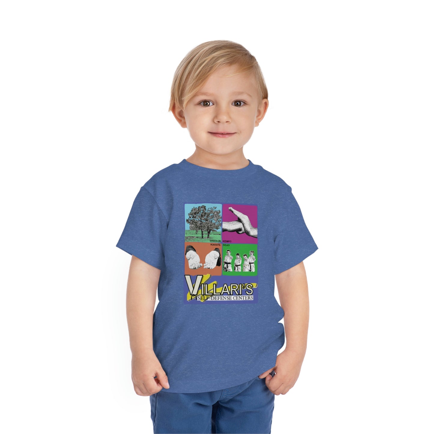 Color Block Villari's Harleysville Toddler Short Sleeve Tee