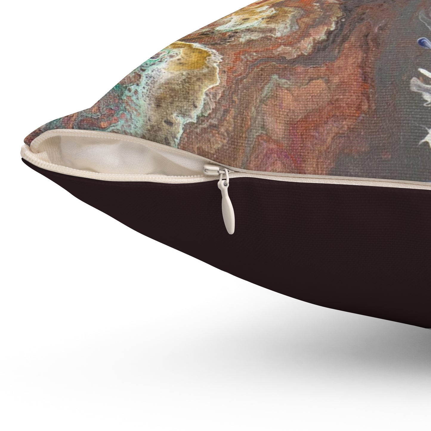 Chaos Spun Polyester Square Pillow